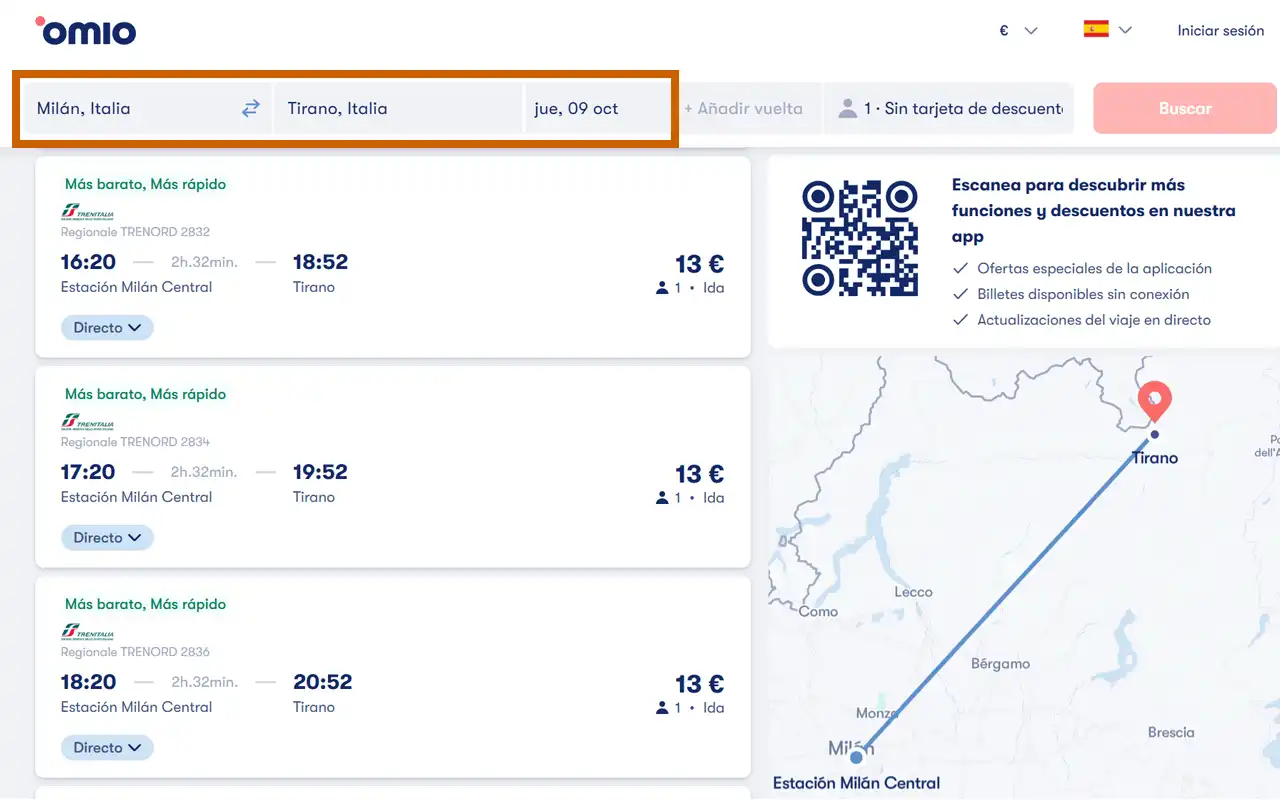donde comprar billetes milan a tirano tren donde comprar billetes milan a tirano tren